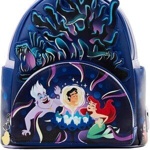 Loungefly Disney The Little Mermaid Ursula Lair Glow NWT​